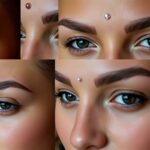 eyebrow piercings placement and compatibility