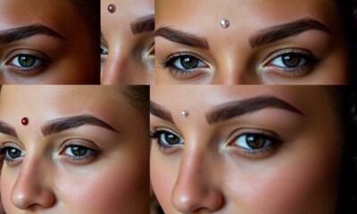 eyebrow piercings placement and compatibility