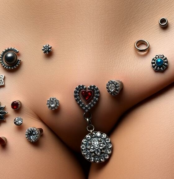 genital piercings types risks