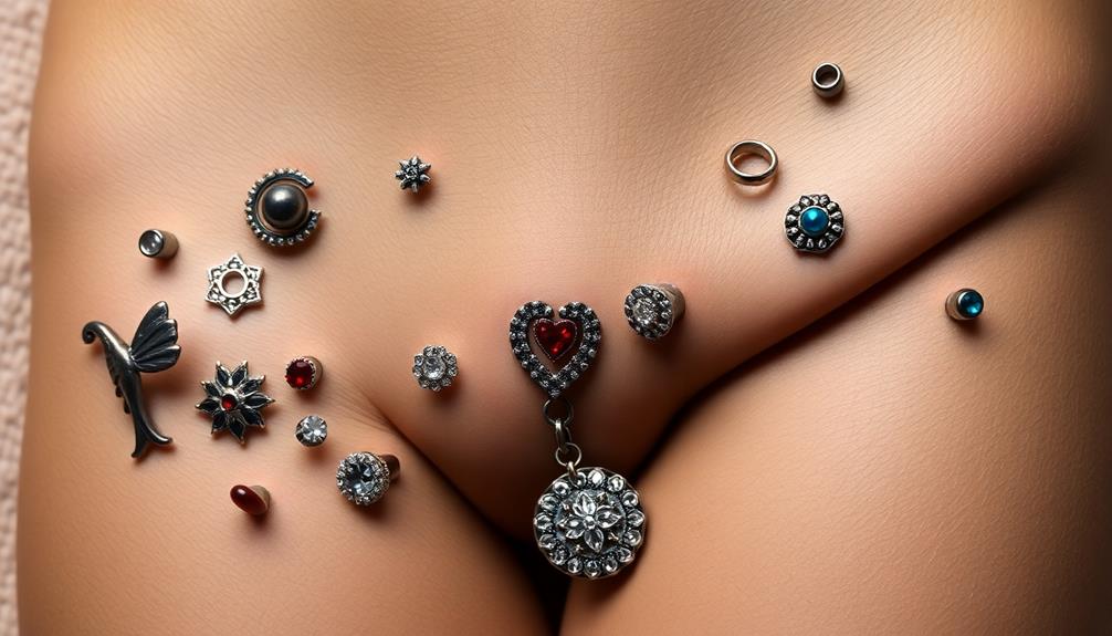 genital piercings types risks