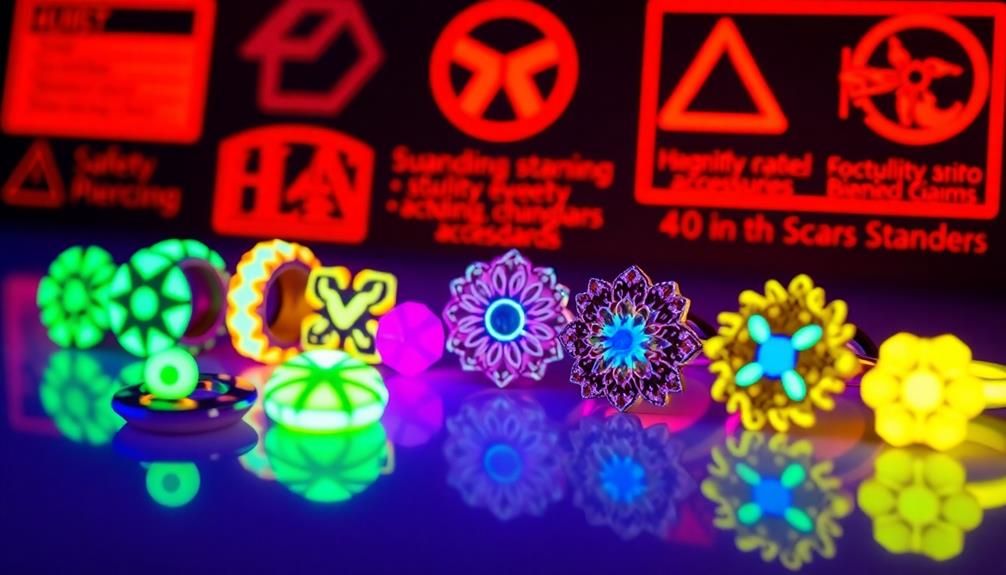 glow jewelry safety standards