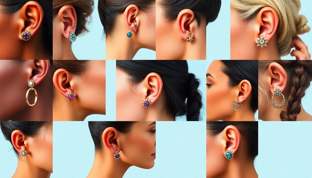 modern ear piercing styles