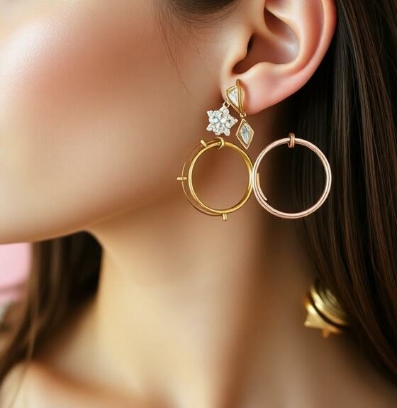 stylish multi piercing display ideas