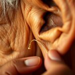 ancient ear lobe piercing