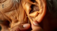 ancient ear lobe piercing