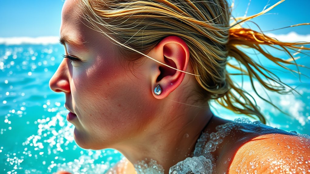 avoid saltwater during healing