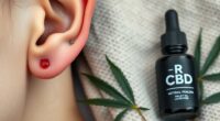 cbd s effectiveness post piercing