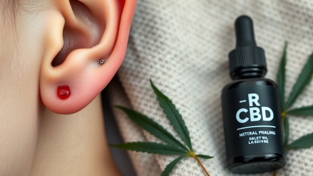 cbd s effectiveness post piercing