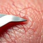 delicate surgical piercing technique