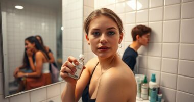 dorm bathroom piercing hygiene
