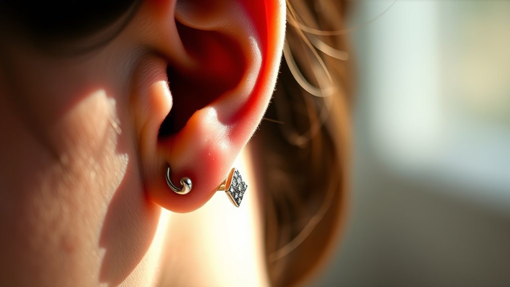 ear piercing anatomy comparison