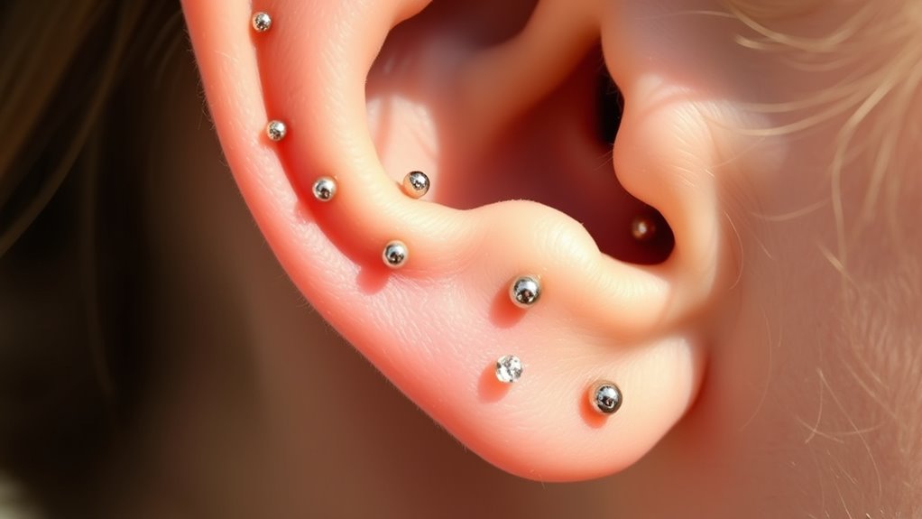 ear piercing and acupressure