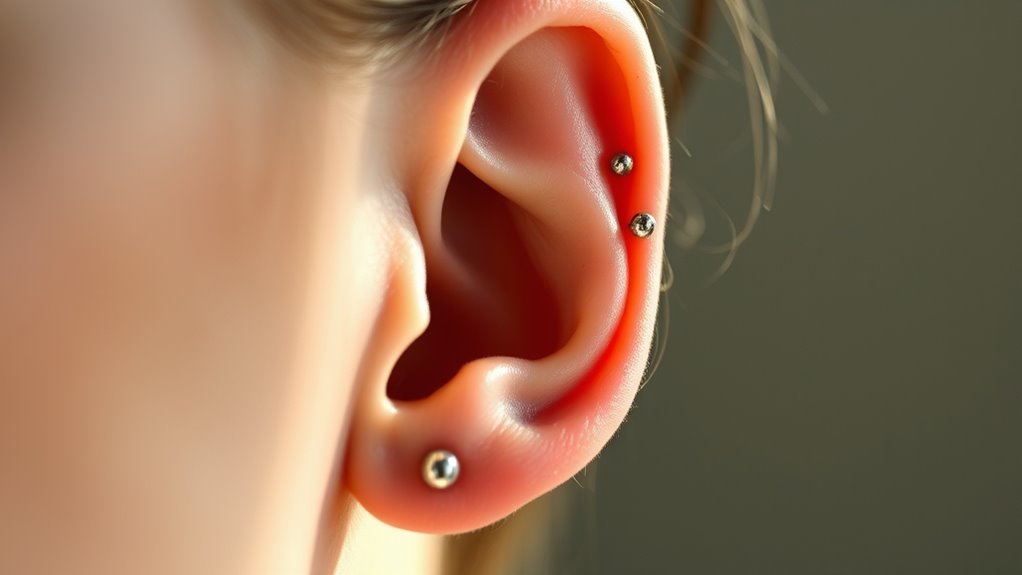 ear piercings and migraines
