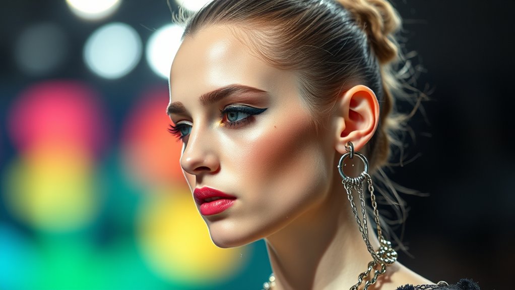 high fashion runway piercing etiquette