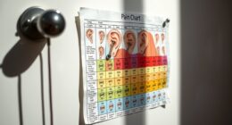 interpreting piercing pain charts