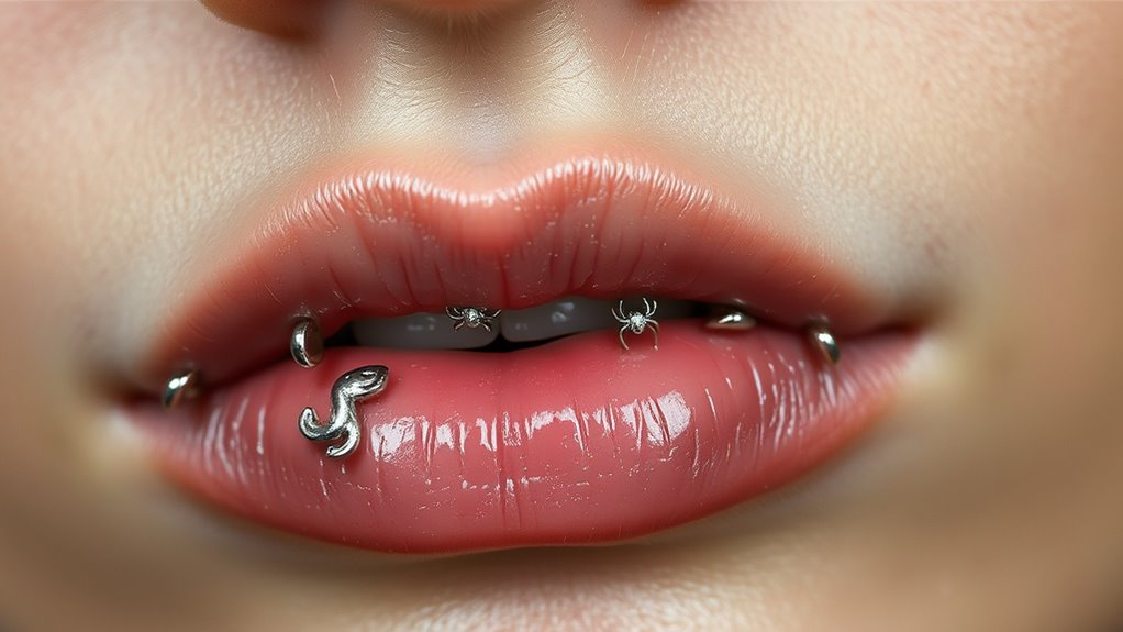 lip piercing aftercare tips