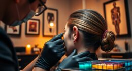 piercing studio daily routine