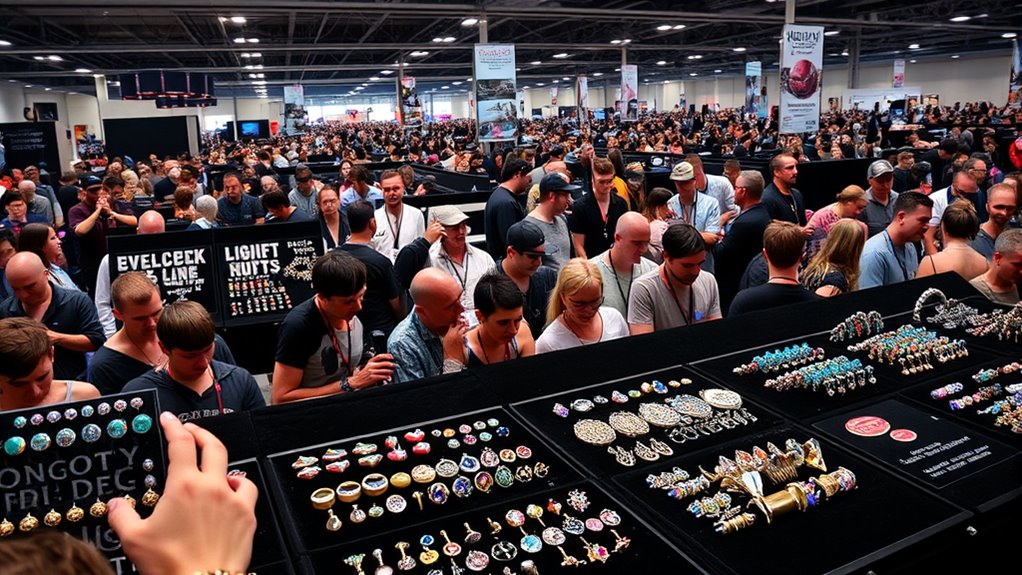 piercing trends at convention