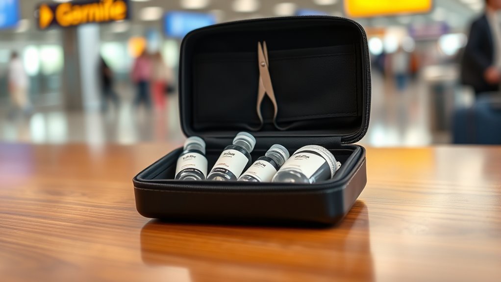 portable post travel healing kits