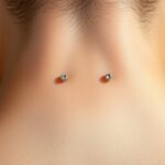 symmetrical nape piercings guide