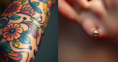 tattoos and piercings endorphin comparison