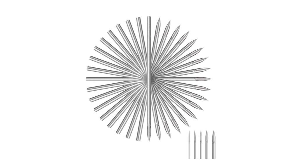 100 piece 18g piercing needles