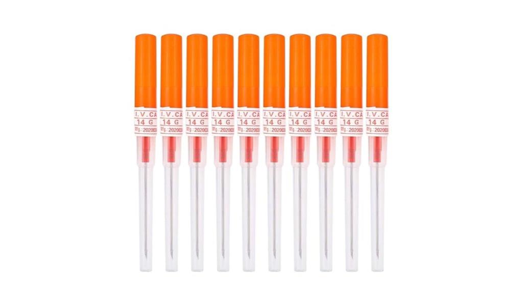 10 pack steel piercing needles