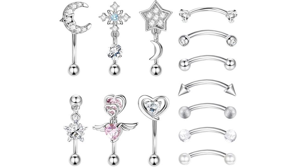 13 piece jewelry set