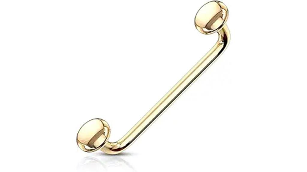 16g flat disc barbells