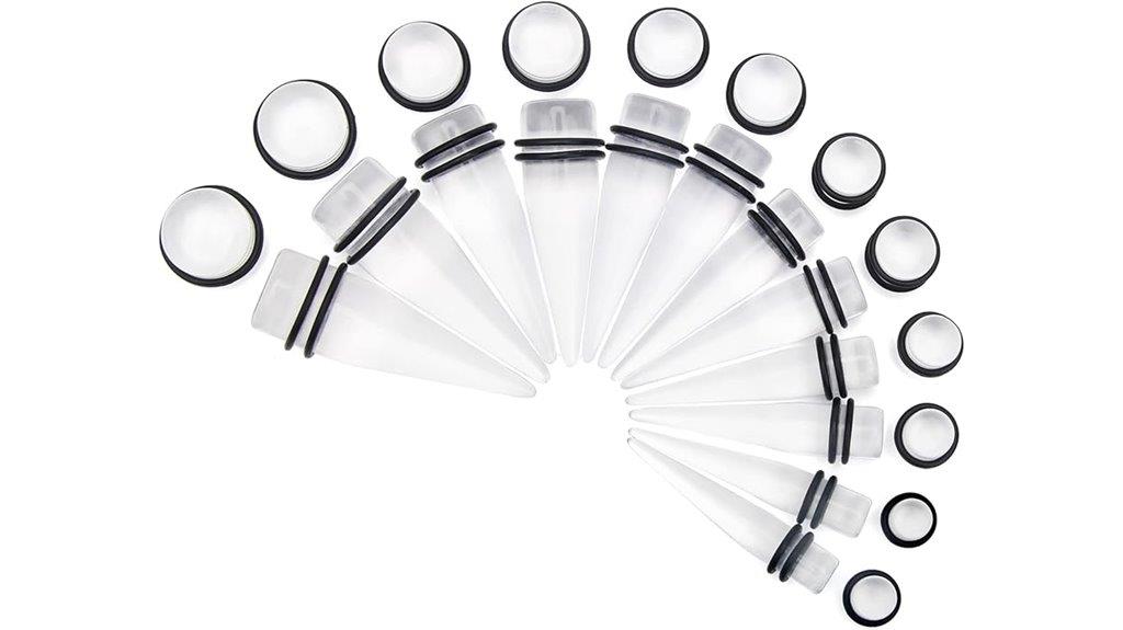 24 piece acrylic ear set