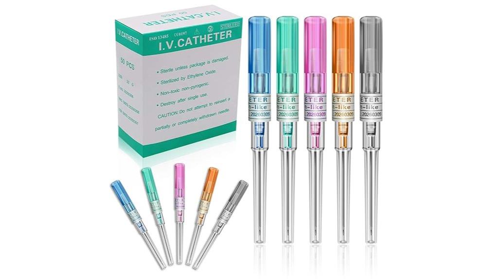 50 piece catheter piercing kit