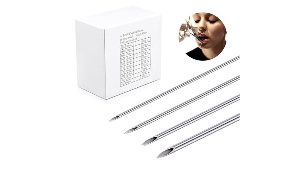 50 piece piercing needle set