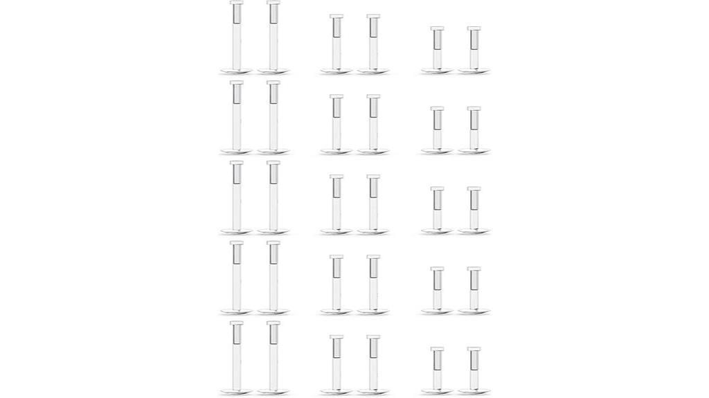 clear bioflex lip piercing