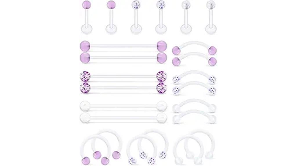 clear cartilage piercing kit