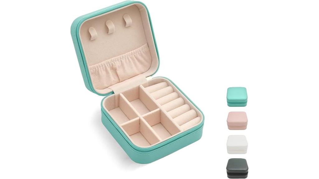 compact jewelry storage organizer