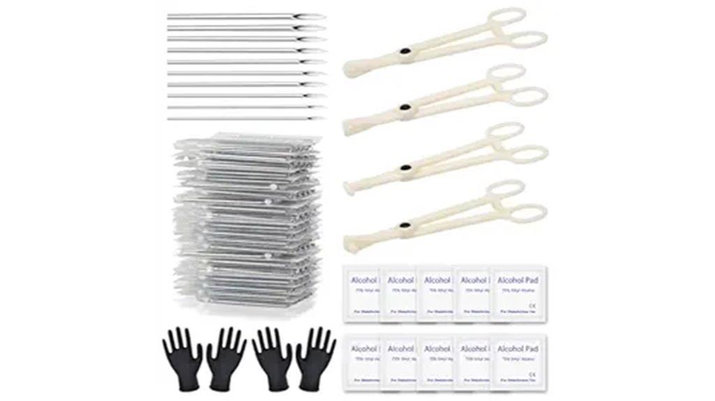 complete 42 piece piercing set