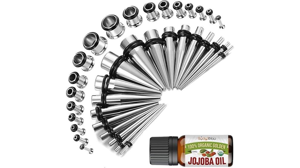 complete ear stretching kit