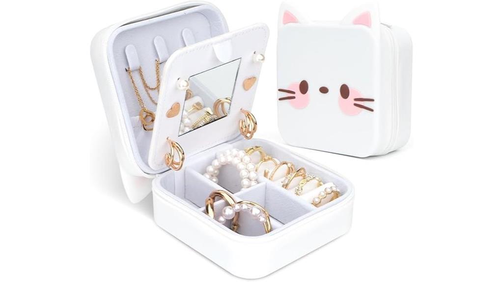 cute cat jewelry box