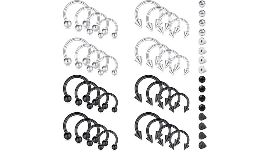 d bella steel nose ring