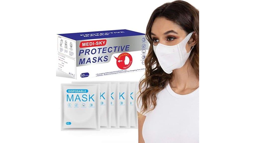 disposable adult face masks