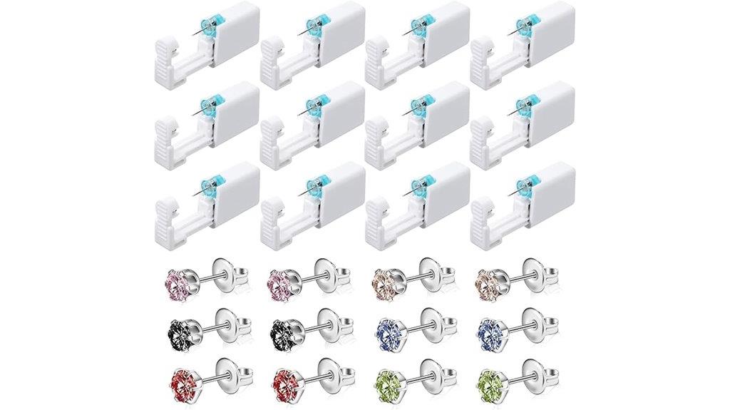 disposable ear piercing kit