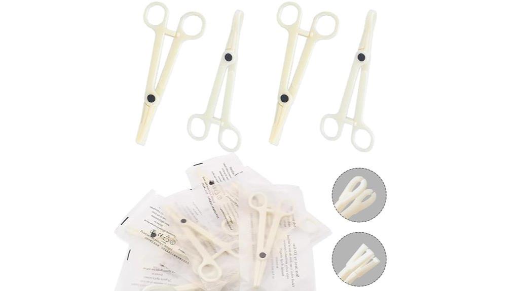 disposable piercing clamp set