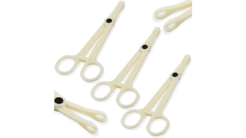 disposable piercing forceps pack