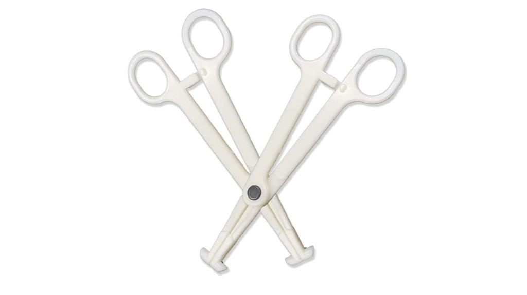 disposable septum clamps