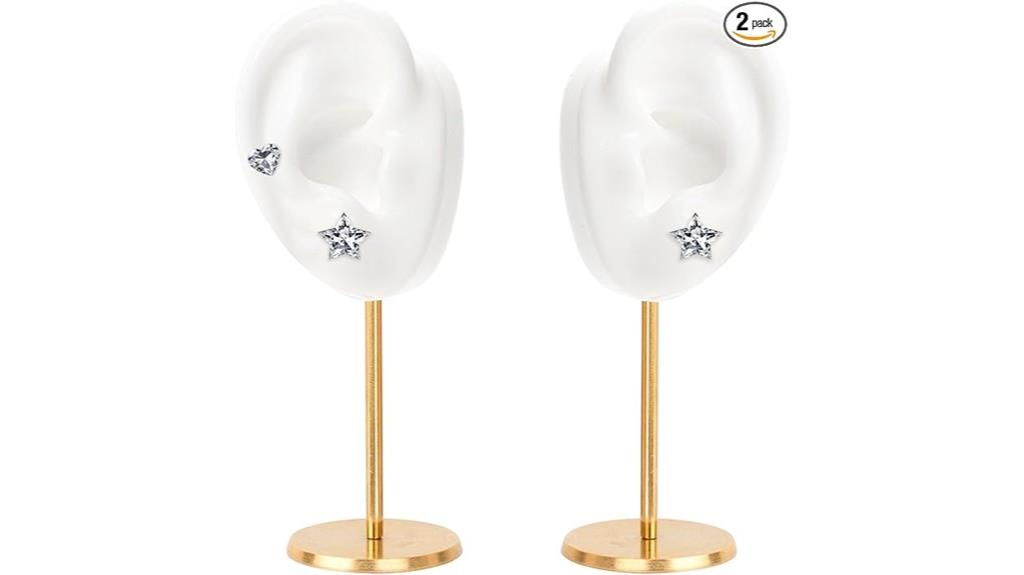 ear shaped jewelry organizer