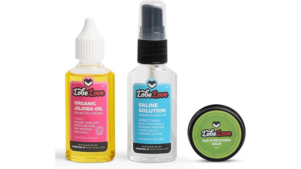 ear stretching aftercare instructions
