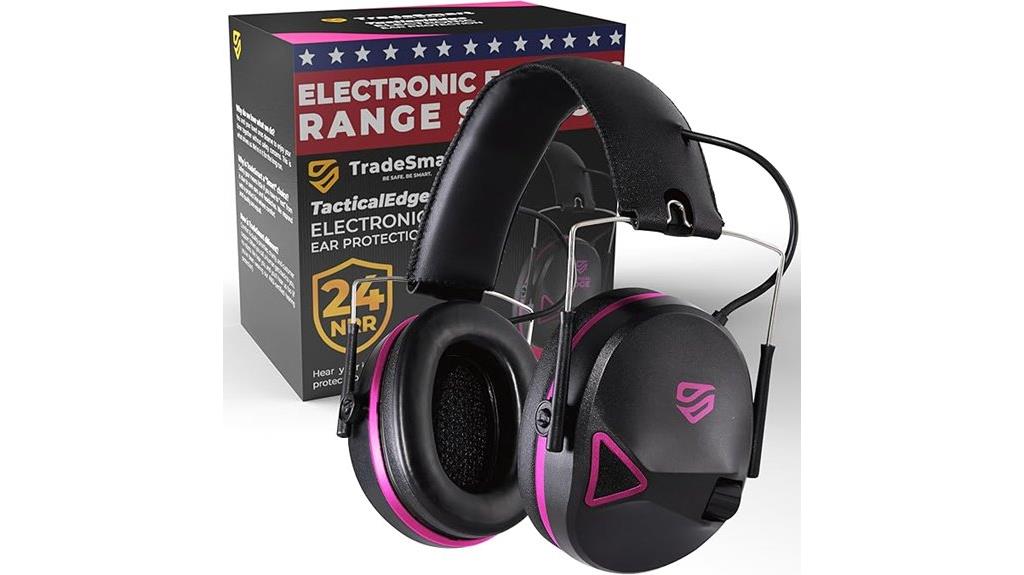 electronic noise reduction earmuffs
