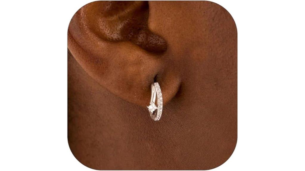 elegant hypoallergenic hoop earrings