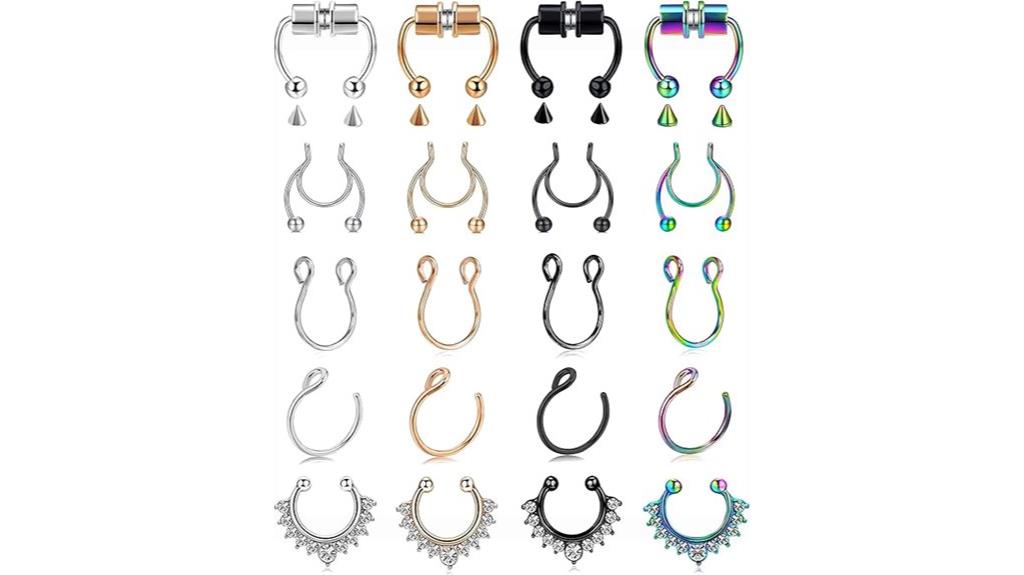 fake nose ring jewelry