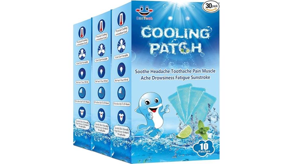 fever relief cooling patches